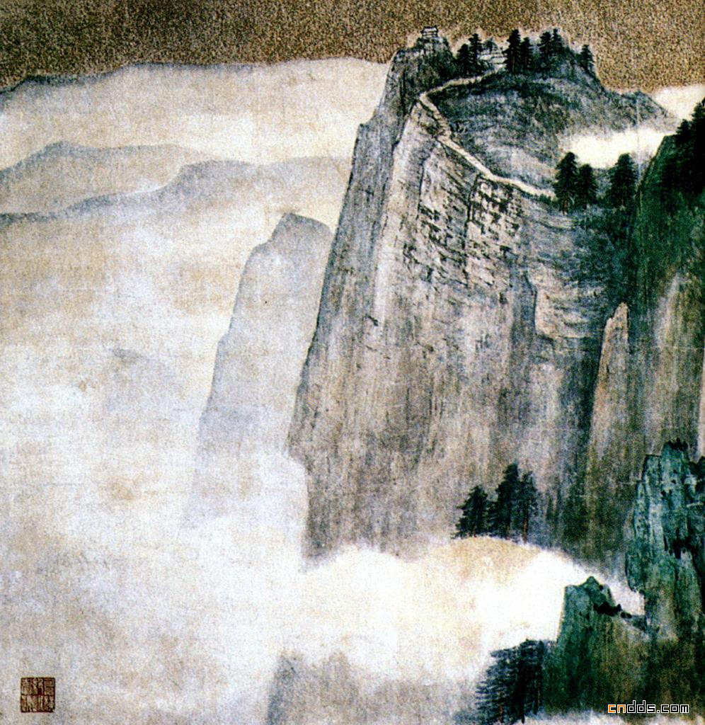 张大千国画作品精选