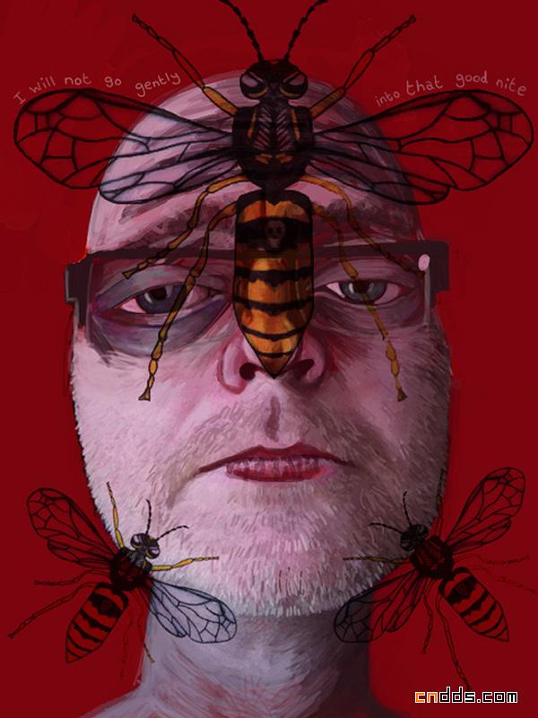 英国Jason Wilsher-Mills：Ipad手指绘作品