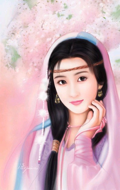 似曾相识唯美的中国女性插画作品