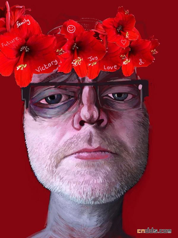 英国Jason Wilsher-Mills：Ipad手指绘作品