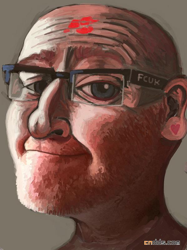英国Jason Wilsher-Mills：Ipad手指绘作品