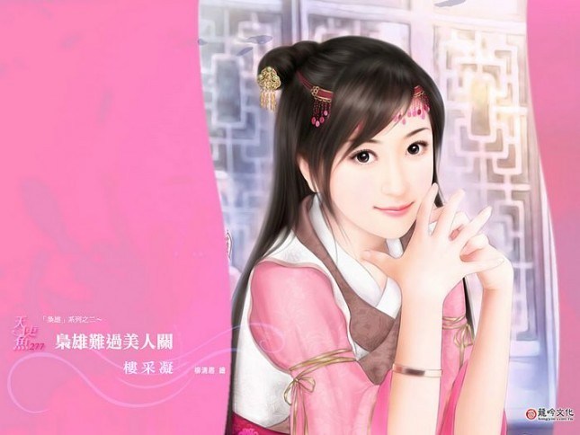 似曾相识唯美的中国女性插画作品