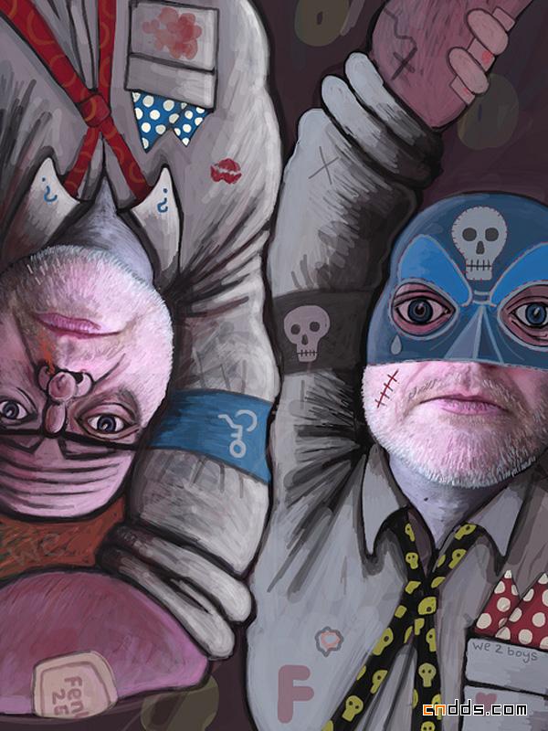 英国Jason Wilsher-Mills：Ipad手指绘作品