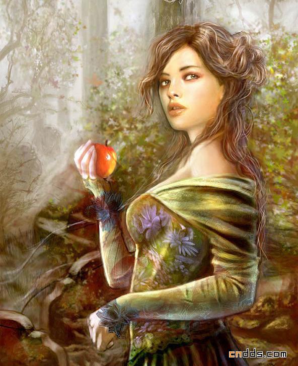 艺术家安妮插画设计欣赏