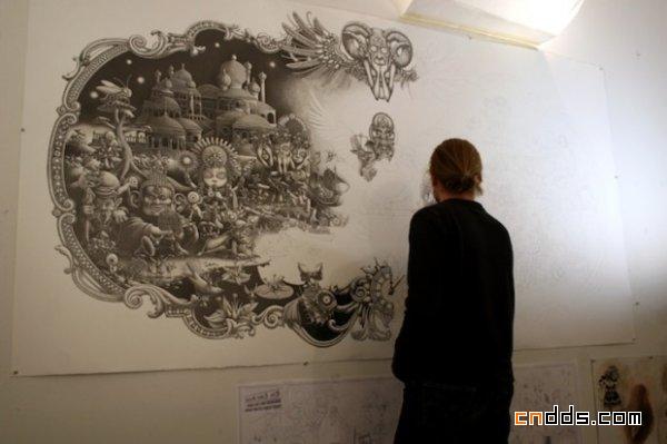 绝对现实与精细历时10个月的作品