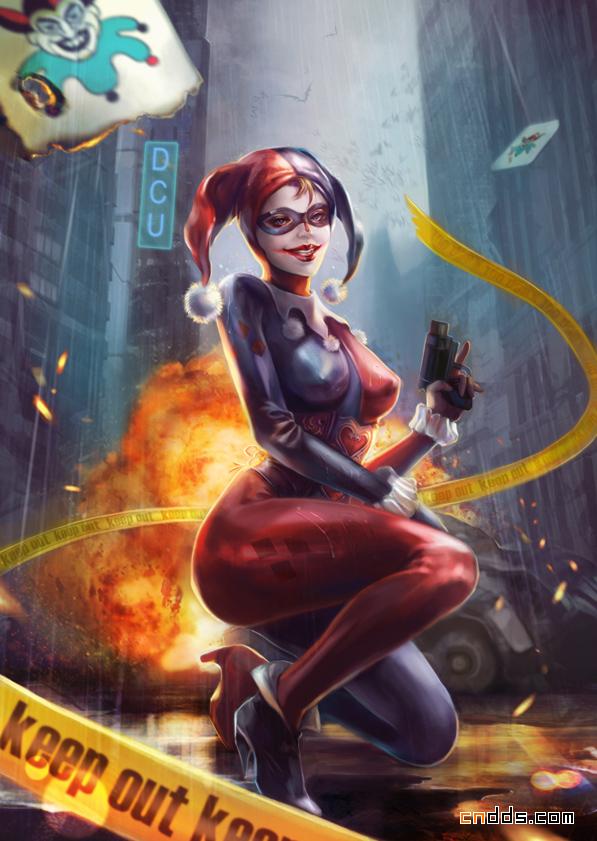 Yang Fan来自中国深圳的CG插画爱好者的插画设计欣
