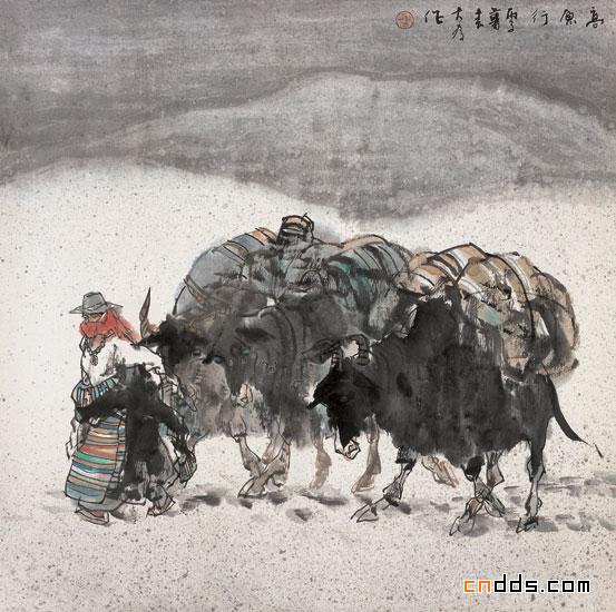 刘大为国画集欣赏