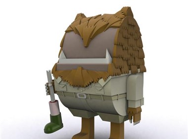 Ojofrito? 很有创意的趣味3D人物设