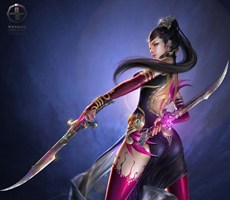 性感重口味女性游戏角色设计欣