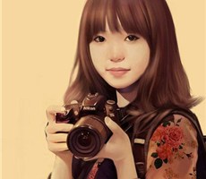 亦真亦假的写真人物插画精选