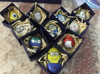 [个人手绘作品] 闲时玩玩手绘石
