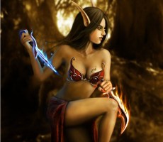 中国插画师cocoasweety：肖像插画