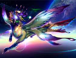 华丽炫耀的插画作品欣赏