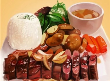 绘画--食物