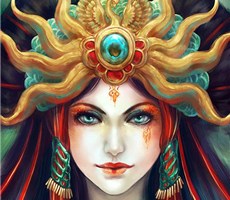 俊男美女肖像漫画