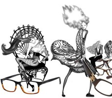 手绘插图