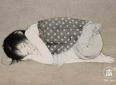 极致柔美的人像画