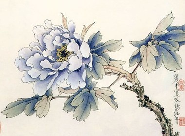 国画花卉：天香图