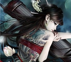 “醉迷”人物插画欣赏