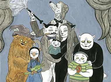 诡异的《百猫夜行图》