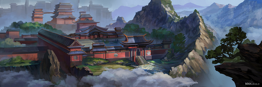 中国风场景