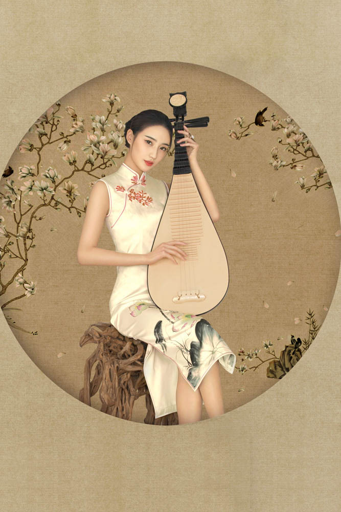 摄影师杨子坤作品——典雅中国风 亚冠小姐房星