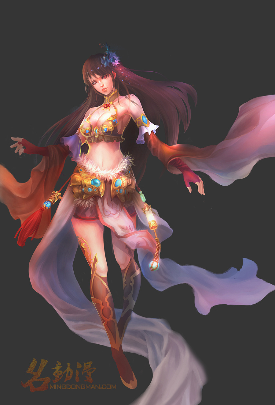 查看《女神中国风2》原图，原图尺寸：1000x1469