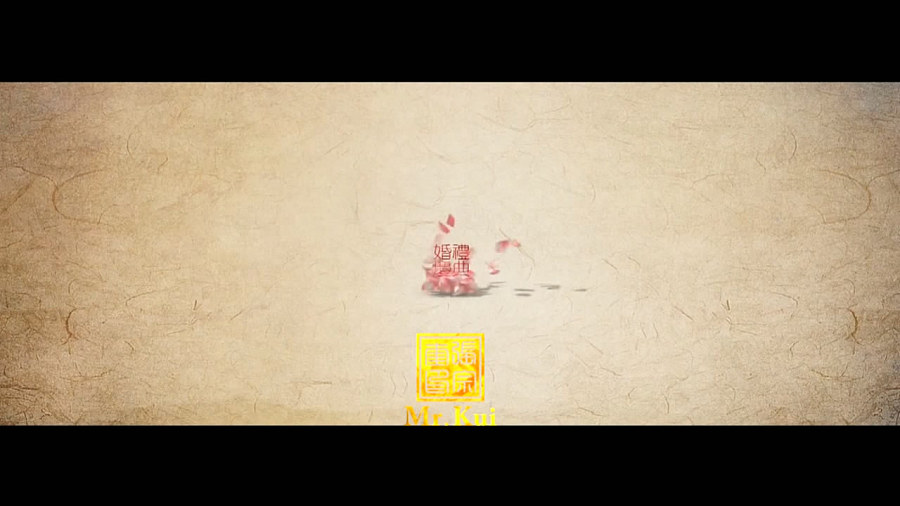 查看《婚礼中国风水墨风格宣传片》原图，原图尺寸：1280x720