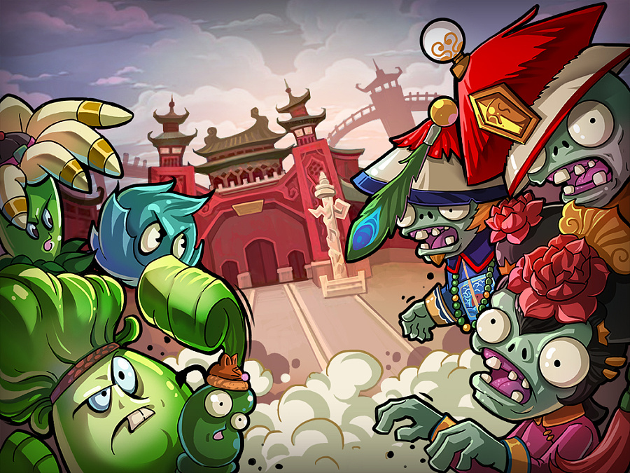 EA—植物大战僵尸Piants vs.Zombies（PVZ）中国风宣传