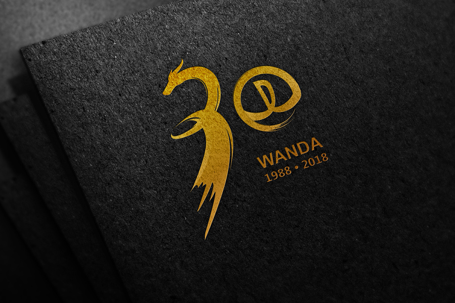 中国风 - 国际范   万达30周年logo设计提案