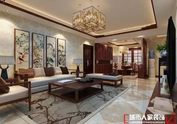 150㎡中式风格效果图