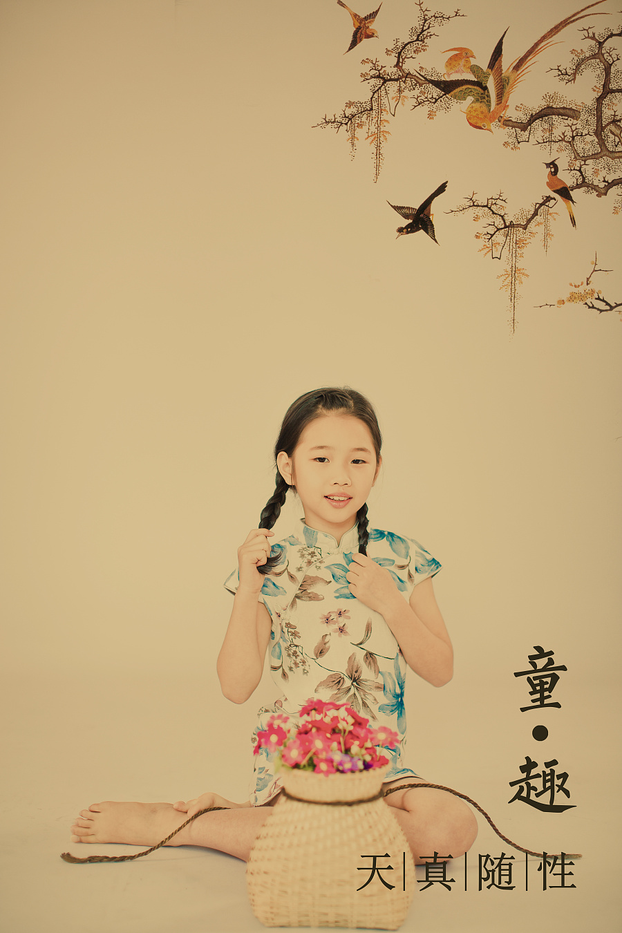 水彩童趣摄影风