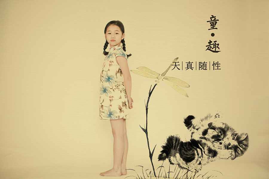 水彩童趣摄影风