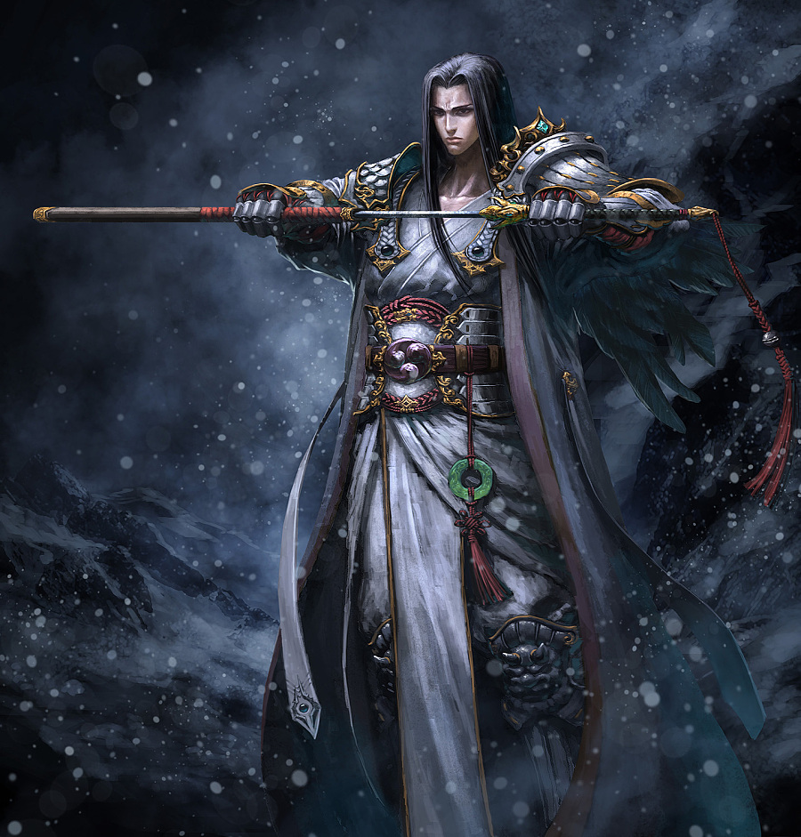 查看《一些中国风的图，但还是比较欧美的感觉》原图，原图尺寸：1434x1500