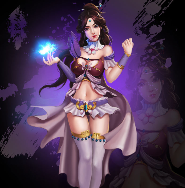 原画游戏美女