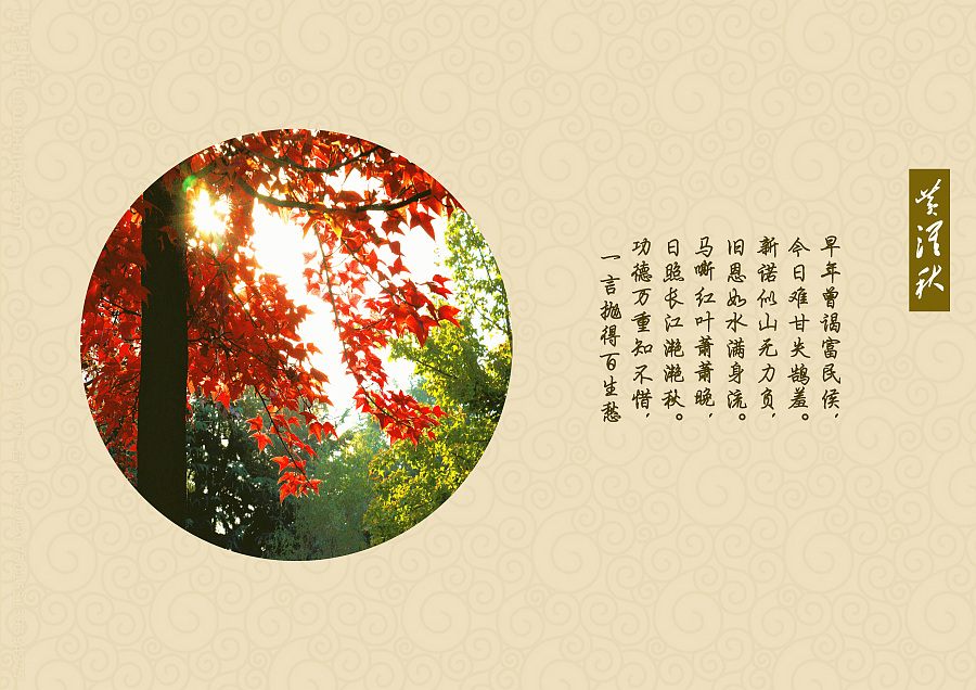 中国风节气海报