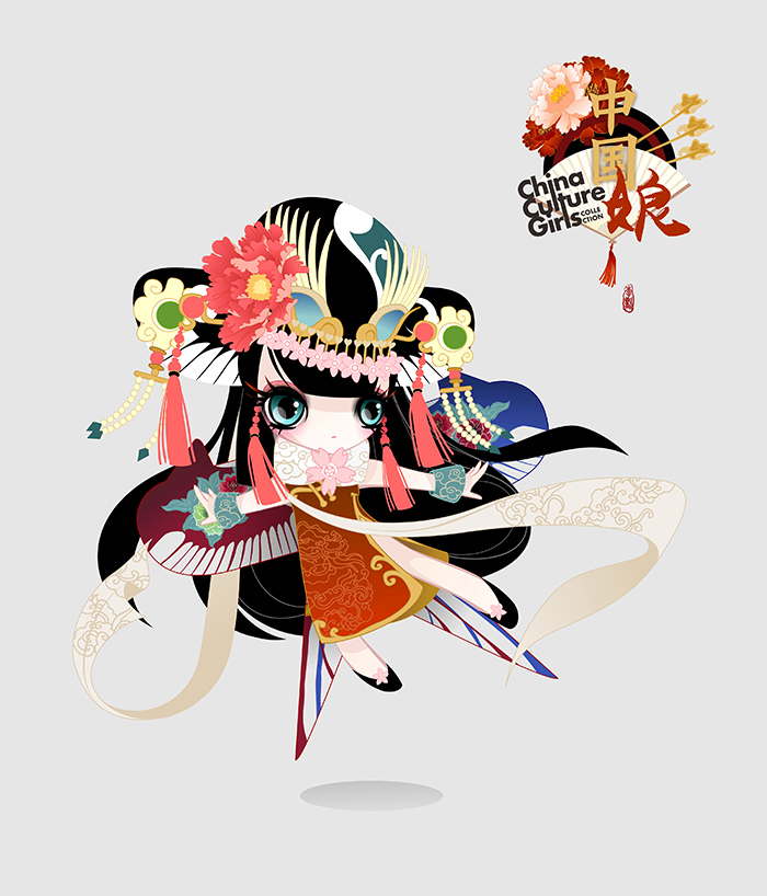 中国娘-中华风物拟人一年合集