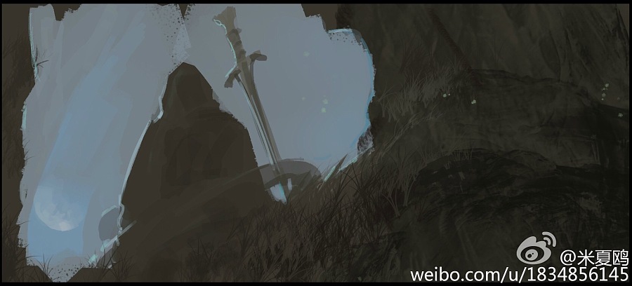 中国风游戏场景昏暗