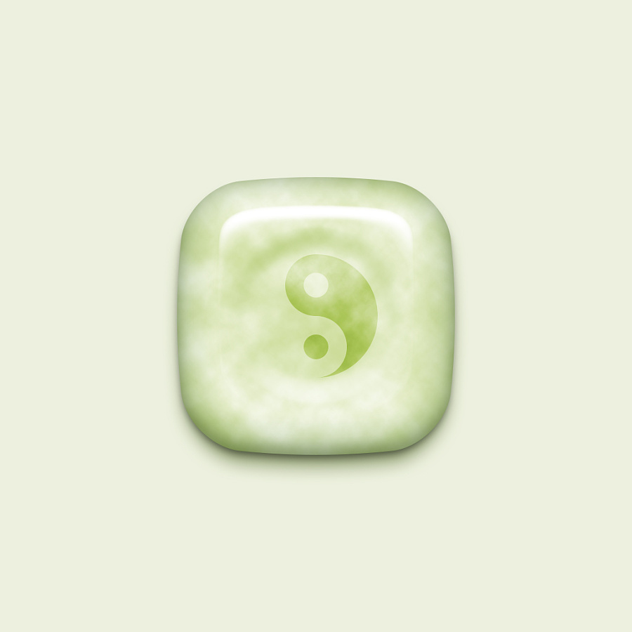 中国风写实icon－玉（主题）－动效