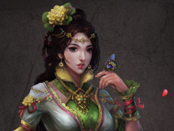 九阴真经，中国风人物原画设定 