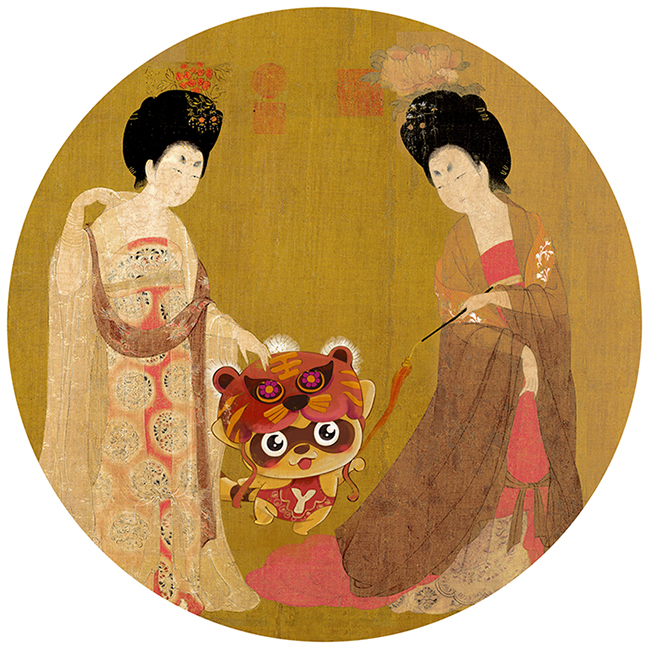 YY熊穿越畅游中国历代古画