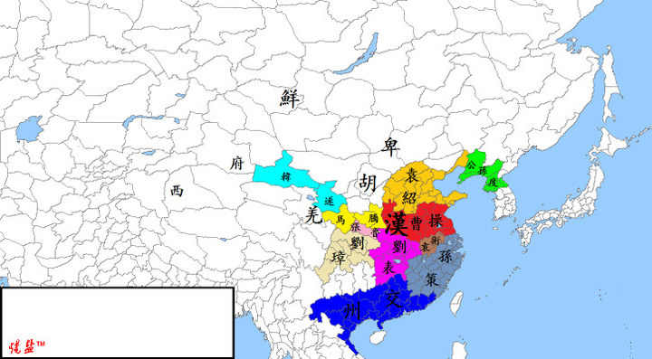 中国历代版图--汉朝