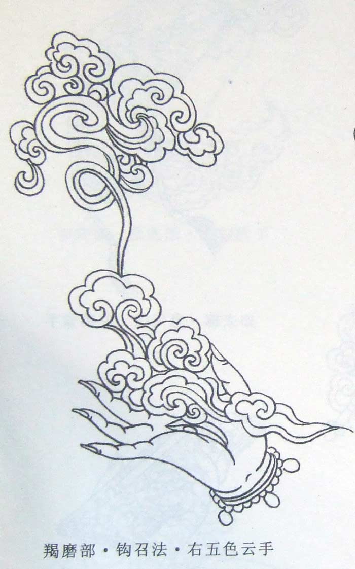 线描观音四十二手印（一）