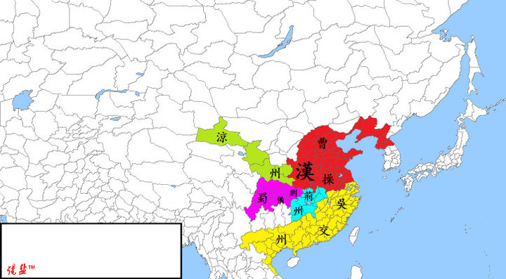 中国历代版图--汉朝