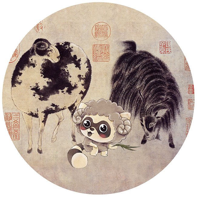 YY熊穿越畅游中国历代古画