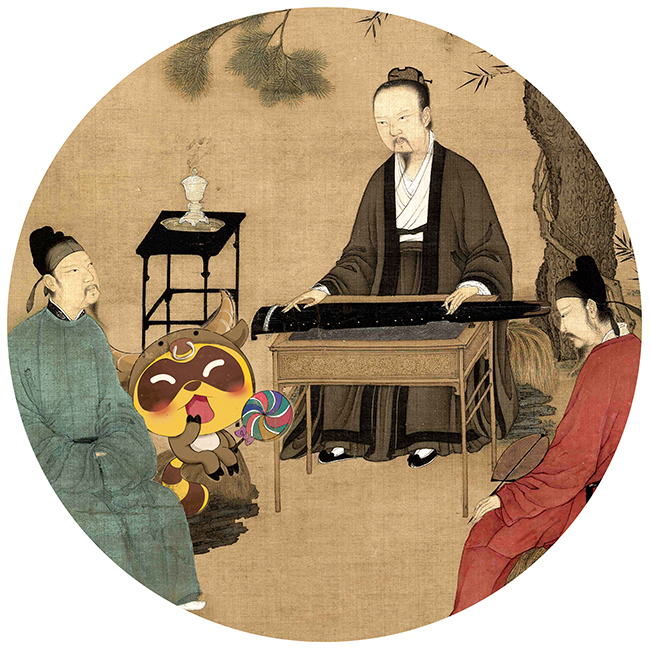 YY熊穿越畅游中国历代古画