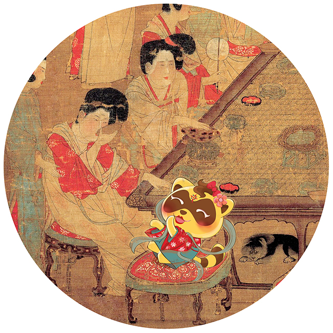 YY熊穿越畅游中国历代古画