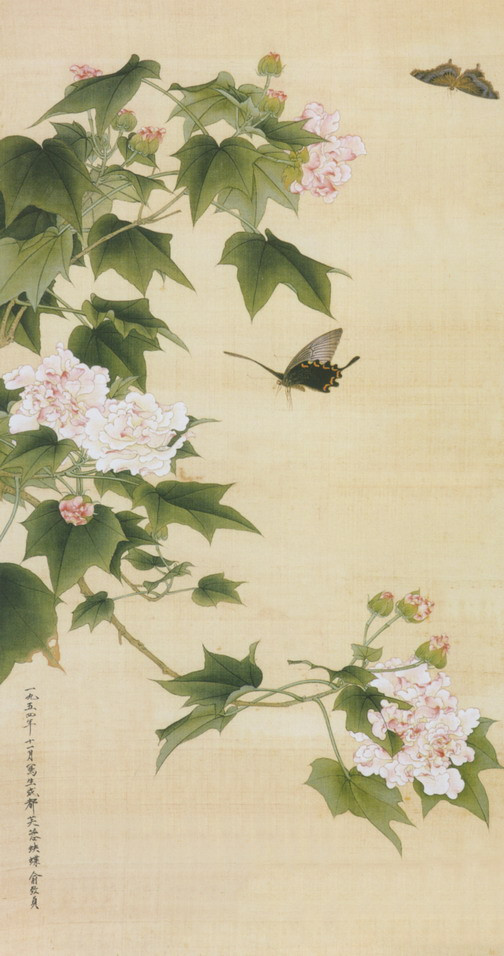 精美的俞致贞工笔画艺术作品