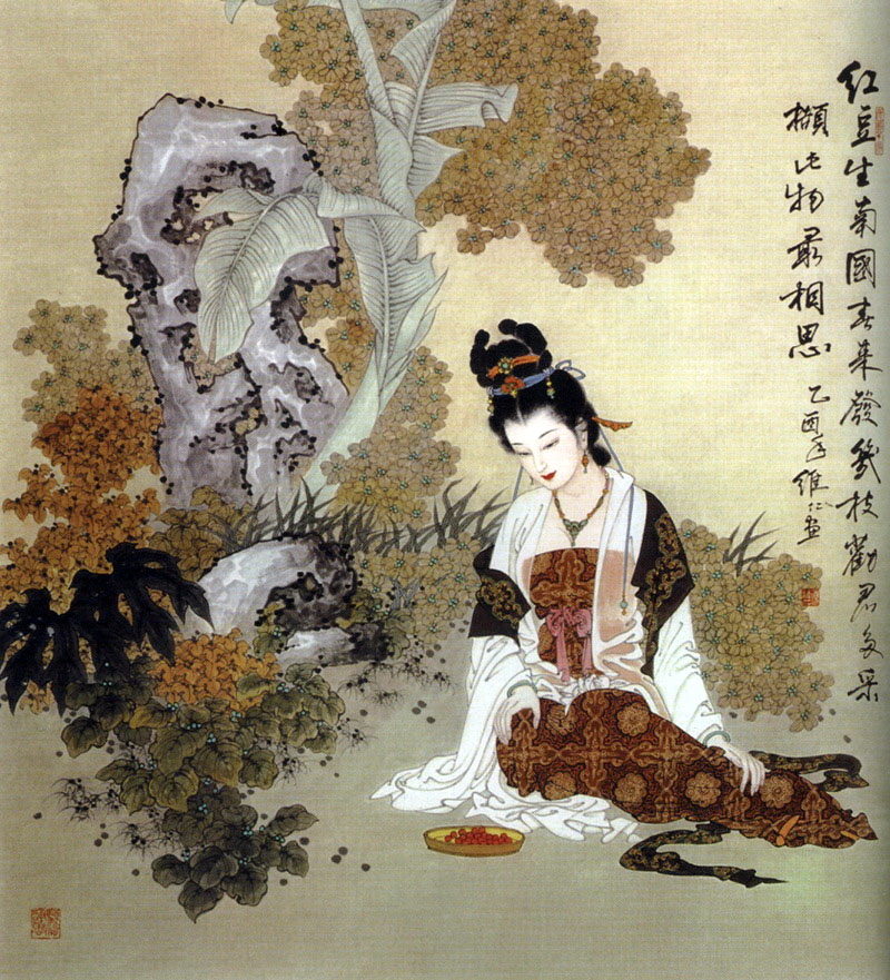 唯美的中华画笔神韵绘画作品
