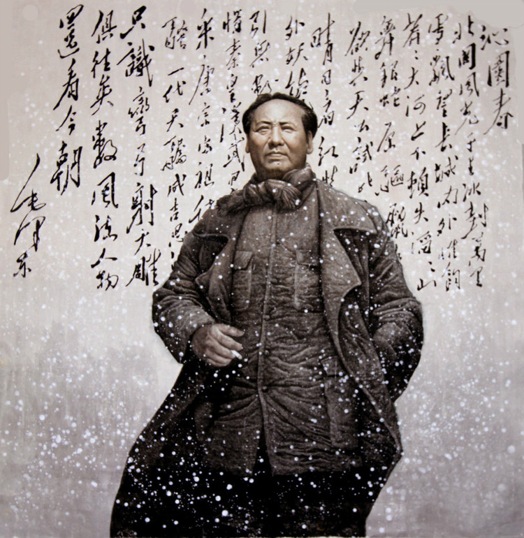马哲中国人物绘画艺术作品